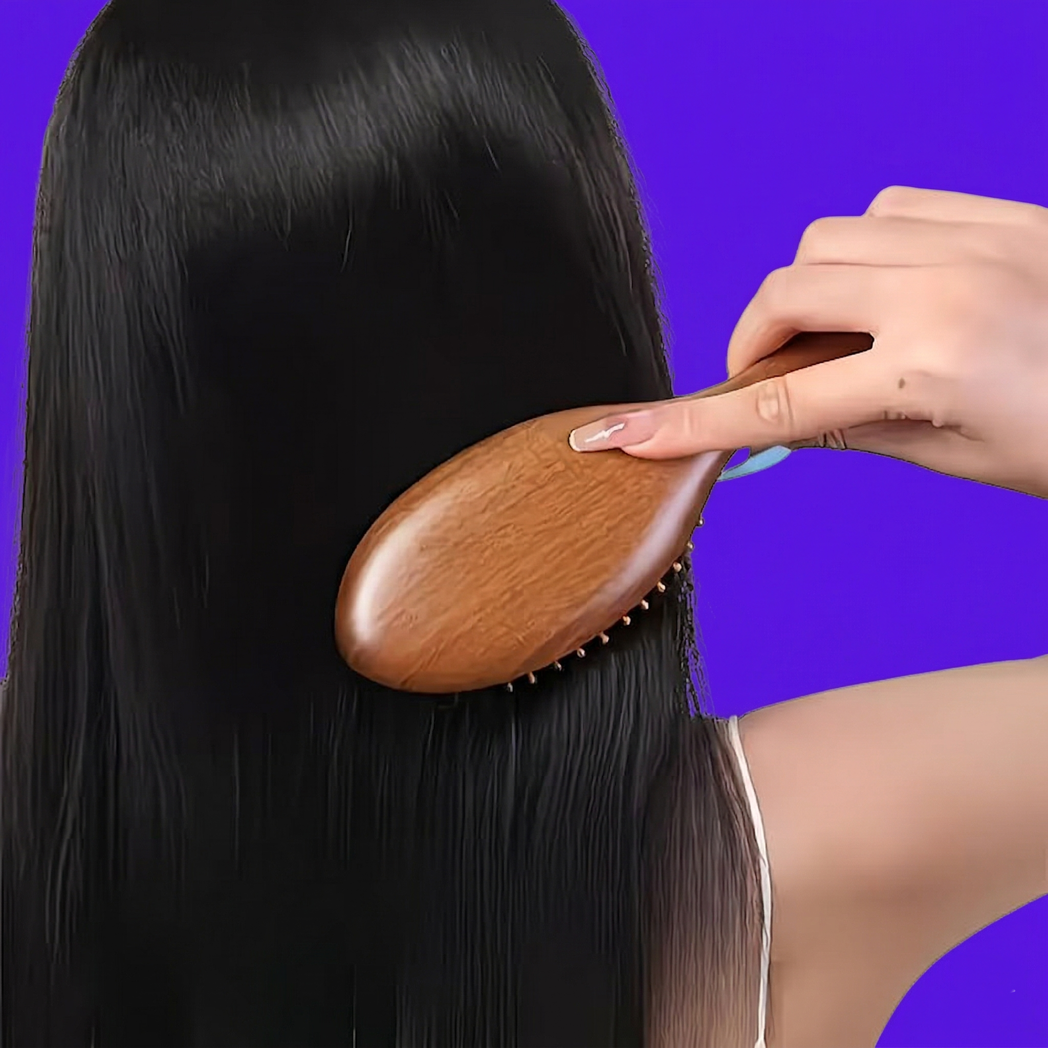 HAIRY — Premium Sandalmedžio Oro Pagalvės Šepetys
